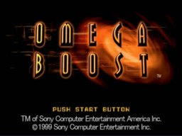 Omega Boost (PS1)   © Sony 1999    1/4
