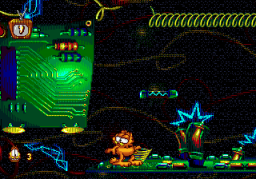 Garfield: Caught In The Act (SMD)   © Sega 1995    3/3