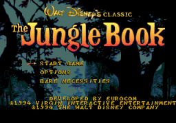 The Jungle Book (SMD)   © Virgin 1994    1/5
