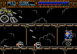 Rocket Knight Adventures (SMD) &nbsp; &copy; Konami 1993 &nbsp;  6/10