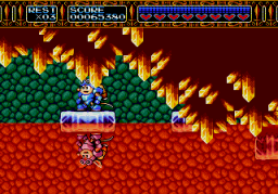 Rocket Knight Adventures (SMD) &nbsp; &copy; Konami 1993 &nbsp;  7/10