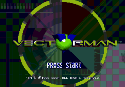 Vectorman   © Sega 1995   (SMD)    1/4