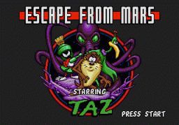 Taz In Escape From Mars (SMD)   © Sega 1994    1/5