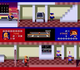 Bonanza Bros. (SMD)   © Sega 1991    4/4
