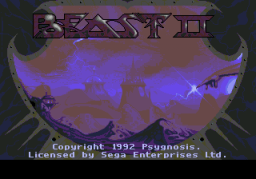 Shadow Of The Beast II (SMD)   © EA 1992    1/3