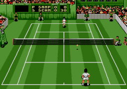 Pete Sampras Tennis (SMD)   © Codemasters 1994    2/3