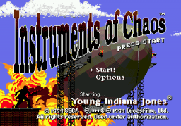 Instruments Of Chaos (SMD)   © Sega 1994    1/3