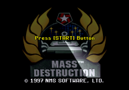 Mass Destruction (SS)   © BMG Interactive 1997    1/3