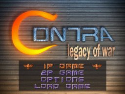 Contra: Legacy Of War (SS)   © Konami 1997    1/3