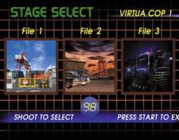 Virtua Cop (SS)   © Sega 1995    2/3