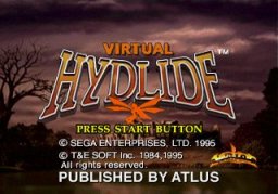 Virtual Hydlide   © Atlus 1995   (SS)    1/3