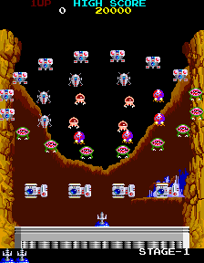 Return Of The Invaders (ARC)   © Taito 1985    2/4