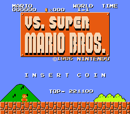 Vs. Super Mario Bros. (ARC)   © Nintendo 1986    1/3