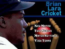 Brian Lara Cricket (SMD)   © Codemasters 1995    1/3
