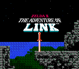 Zelda II: The Adventure Of Link (NES)   © Nintendo 1988    1/3