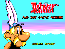 Astrix And The Great Rescue   © Acclaim    (SMS)    1/3