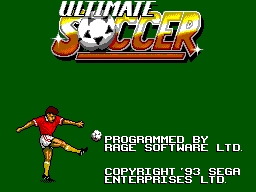 Ultimate Soccer (SMS)   © Sega 1993    1/3