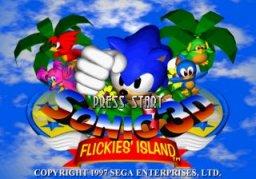 Sonic 3D: Flickies' Island (SS)   © Sega 1996    1/10