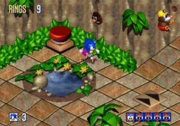 Sonic 3D: Flickies' Island (SS)   © Sega 1996    2/10