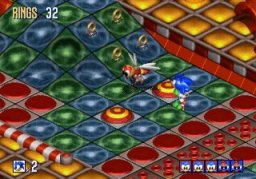 Sonic 3D: Flickies' Island (SS)   © Sega 1996    4/10