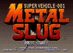 Metal Slug (SS)   © SNK 1997    1/3