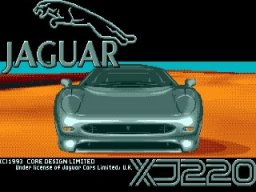 Jaguar XJ220 (MCD)   © Sega 1993    1/4