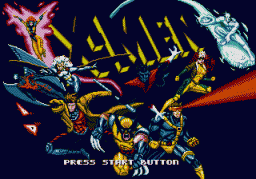 X-Men (1993) (SMD)   © Sega 1993    1/4