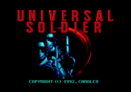 Universal Soldier (SMD)   © Accolade 1992    1/3