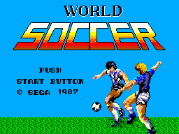 World Soccer (SMS)   © Sega 1987    1/9