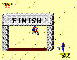 Enduro Racer (SMS)   © Sega 1987    6/6