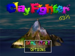 ClayFighter 63 1/3 (N64)   © Interplay 1997    1/3