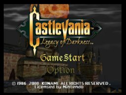 Castlevania: Legacy Of Darkness (N64)   © Konami 1999    1/3