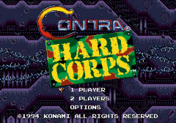 Contra: Hard Corps (SMD)   © Konami 1994    4/8