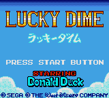 The Lucky Dime Caper (GG)   © Sega 1991    1/2