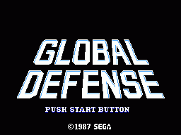 SDI: Strategic Defense Initiative   © Sega 1987   (SMS)    1/3