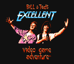 Bill & Ted's Excellent Video Game Adventure (NES)   © LJN 1991    1/3