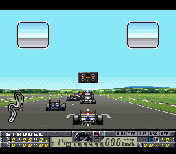 F1 Pole Position 2 (SNES)   © Ubisoft 1993    2/3
