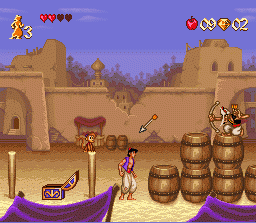 Aladdin (Capcom) (SNES)   © Capcom 1993    2/5