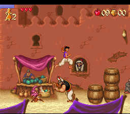 Aladdin (Capcom) (SNES)   © Capcom 1993    3/5