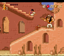 Aladdin (Capcom) (SNES) &nbsp; &copy; Capcom 1993 &nbsp;  4/5