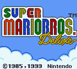 Super Mario Bros. Deluxe (GBC)   © Nintendo 1999    1/4