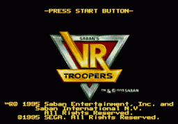 VR Troopers (SMD)   © Sega 1995    1/4