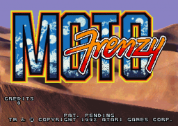 Moto Frenzy (ARC)   © Atari Games 1992    1/3