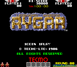 Rygar: The Legendary Warrior (ARC)   © Tecmo 1986    1/5