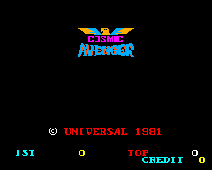 Cosmic Avenger (ARC)   © Universal 1981    1/3