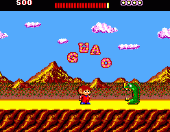 Alex Kidd: The Lost Stars (SMS)   © Sega 1988    5/6