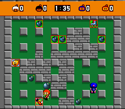 Super Bomberman (SNES)   © Hudson 1993    2/5