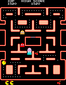 Ms. Pac-Man (ARC)   © Bally Midway 1981    3/4