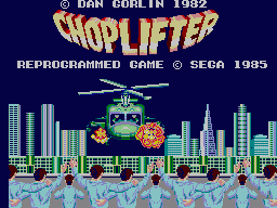 Choplifter (SMS)   © Sega 1986    1/3