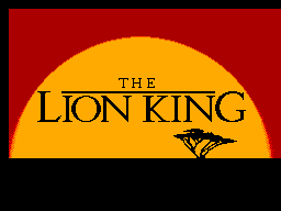 The Lion King (SMS)   © Sega 1994    1/3